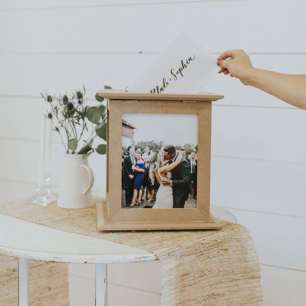 Perfect Cardbox Wedding - Unfinished/Raw Card Box